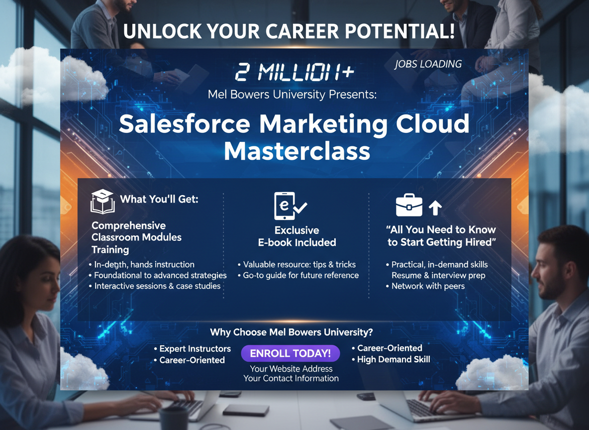 2026 Salesforce Marketing Cloud Zoom Masterclass Live