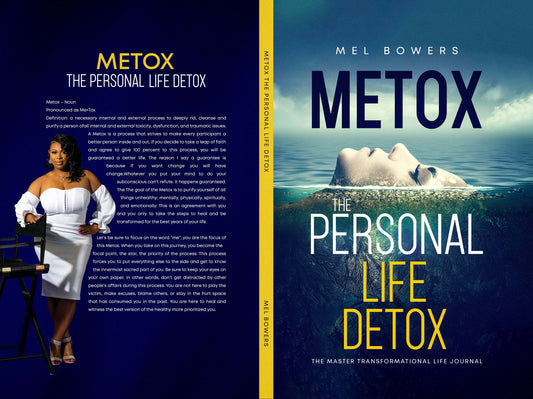 The Metox Personal Life Detox Book & Workbook offers an innovative approach to healing and mental health. It provides deliverance and allows you to access your best self with the help of its step-by-step strategies and customized exercises. Unlock your full potential and take your life to the next level with Metox.     #PersonalLIfe #LifeCoachingSession #MakingMovesMel #SideHustle